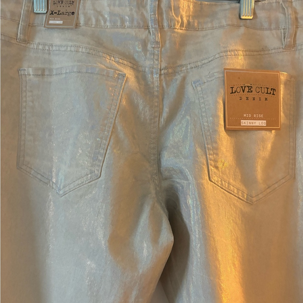 Love Cult Denim Mid Rise Jeans